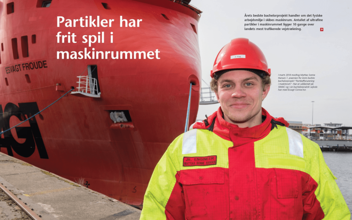 Partikler har frit spil i maskinrummet